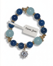 Load image into Gallery viewer, Blue Apatite Bracelet (A42)