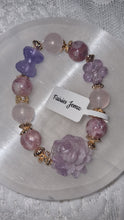 Load image into Gallery viewer, Rose Ribbon Bracelet (A8)