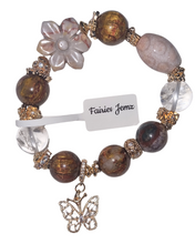 Load image into Gallery viewer, Pietersite Coral Bracelet (A40)