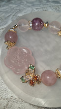 Load image into Gallery viewer, Butterfly Rose Bracelet (A9)