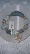 Load image into Gallery viewer, Jade Larimar Bracelet (A19)