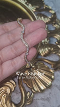 Load and play video in Gallery viewer, Wave Stacker Bangle
