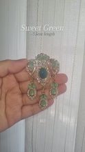Load and play video in Gallery viewer, Sweet Green Brooch
