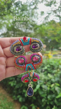 Load and play video in Gallery viewer, Rainbow Tier Brooch
