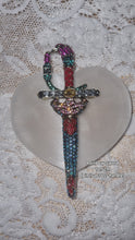 Load image into Gallery viewer, Rainbow Sword Brooch
