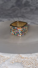 Load image into Gallery viewer, Boxy Coloured Ring
