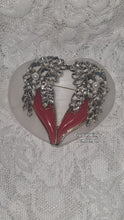 Load image into Gallery viewer, Crystal Wings Brooch

