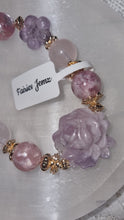 Load image into Gallery viewer, Rose Ribbon Bracelet (A8)
