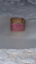 Load image into Gallery viewer, Boxy Coloured Ring
