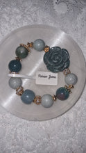 Load image into Gallery viewer, Ocean Jade Bracelet (A35)
