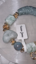 Load image into Gallery viewer, Jade Larimar Bracelet (A19)
