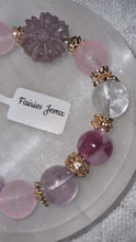 Load image into Gallery viewer, Double Flower Bracelet (A36)
