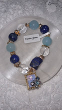 Load image into Gallery viewer, Lapis Agate Bracelet (A22)
